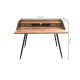 BUREAU BOIS PIN & MÉTAL