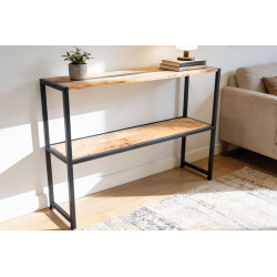 CONSOLE 1 ÉTAGÈRE ACACIA