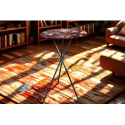 TABLE PALETTE DE PEINTURE