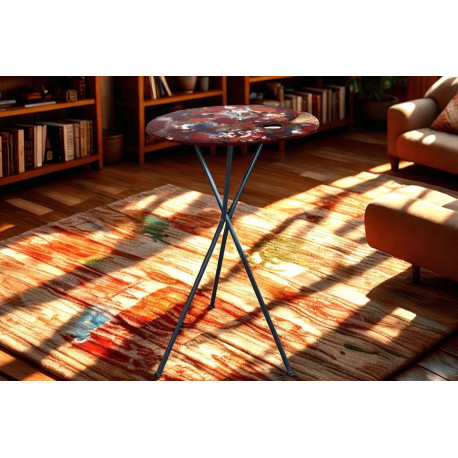 TABLE PALETTE DE PEINTURE