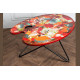 TABLE BASSE PALETTE DE PEINTURE