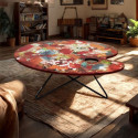 TABLE BASSE PALETTE DE PEINTURE