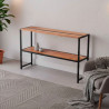 CONSOLE 1 ÉTAGÈRE ACACIA