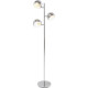 CALOTTA lampadaire chromé 151cm E14