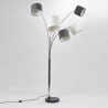 LAMPADAIRE Métal Chromé 200cm E14