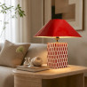 ALIBORO Lampe à poser métal 35cm E27