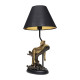 LÉOPARD lampe à poser métal 51cm E27
