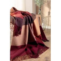 PLAID PLEASANT RUBY 130X170