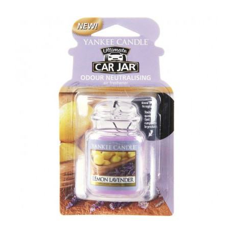 Parfum voiture Car Jar Yankee Candle CITRON LAVANDE