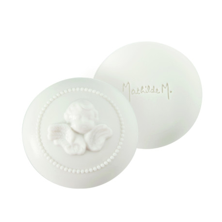 SAVON ANGES parfumé FLEUR DE COTON-Mathilde M