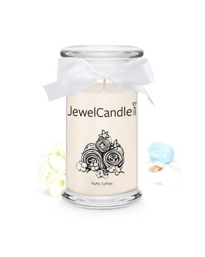 FLUFFY COTTON - Jewel Candle