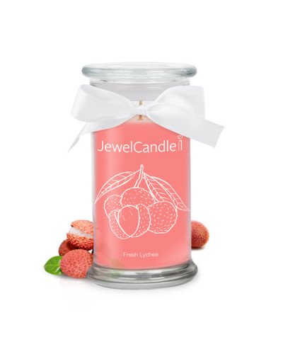 Bougie parfumée FRESH LYCHEE - Jewel Candle