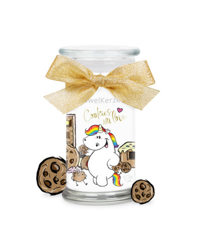 COOKIES ARE LOVE - Jewel Candle