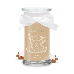 Bougie parfumée CREAMY CAPPUCINO-Jewel Candle