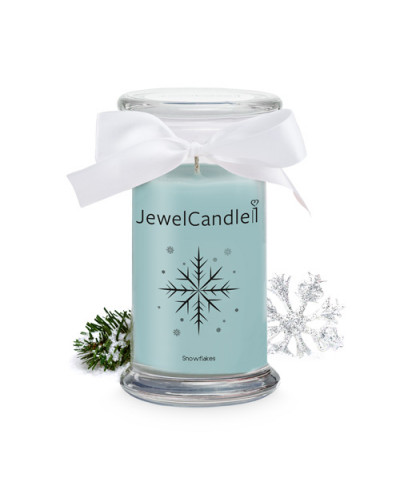 SNOWFLAKES - Jewel Candle