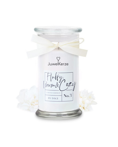 FLUFFY WARM AND COZY - Jewel Candle