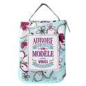 SAC Cabas pliable personnalisé prénom AURORE