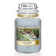 Bougie parfumée grande jarre Yankee Candle JARDIN D'EAU