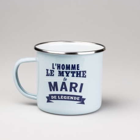 MUG MÉTAL MARI