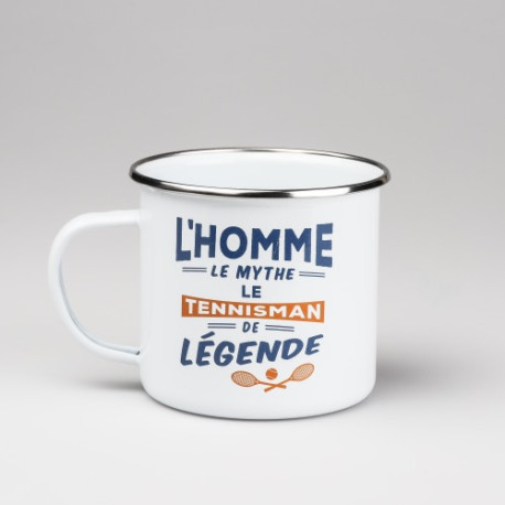MUG MÉTAL TENNISMAN