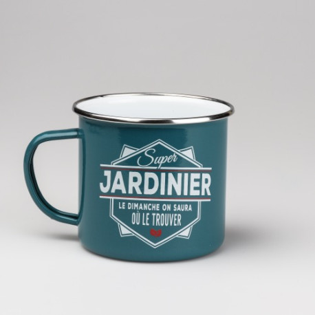 MUG MÉTAL JARDINIER