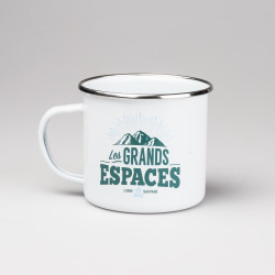 MUG MÉTAL LES GRANDS ESPACES