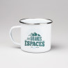 MUG MÉTAL LES GRANDS ESPACES