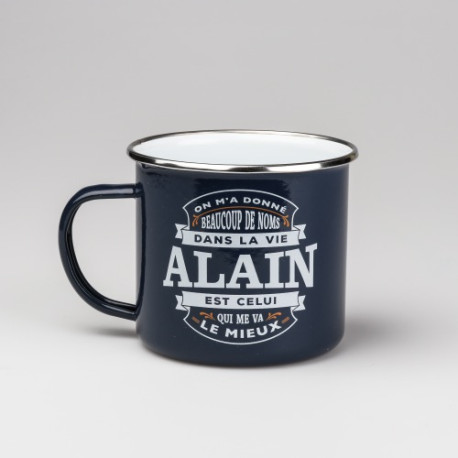 MUG MÉTAL ALAIN