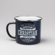 MUG MÉTAL CHRISTIAN