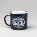 MUG MÉTAL personnalisé CHRISTIAN
