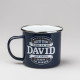 MUG MÉTAL DAVID