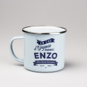 MUG MÉTAL personnalisé ENZO