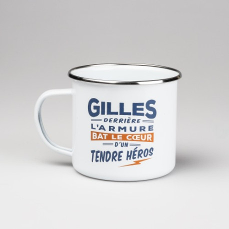 MUG MÉTAL GILLES