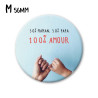 MAGNET 50 % MAMAN 50 % PAPA 100% AMOUR