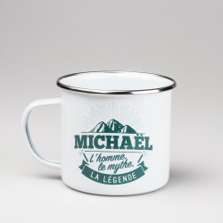 MUG MÉTAL MICHAEL