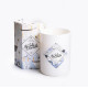Bougie parfumée LINGE FRAIS COLLIER ARGENT My Jolie Candle