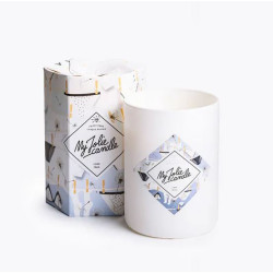 Bougie parfumée LINGE FRAIS COLLIER ARGENT My Jolie Candle