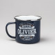 MUG MÉTAL OLIVIER