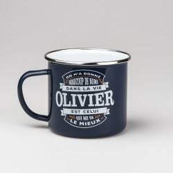 MUG MÉTAL OLIVIER