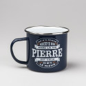 MUG MÉTAL personnalisé PIERRE