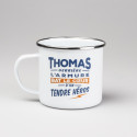 MUG MÉTAL personnalisé THOMAS