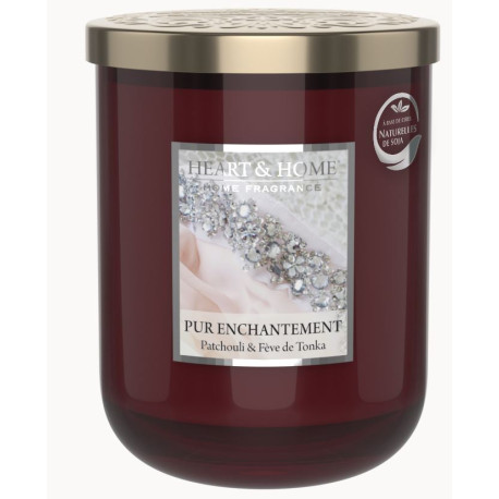 Bougie parfumée PUR ENCHANTEMENT-Heart and Home