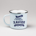 MUG MÉTAL personnalisé XAVIER