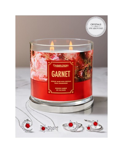 Bougie parfumée GARNET-Charmed Aroma