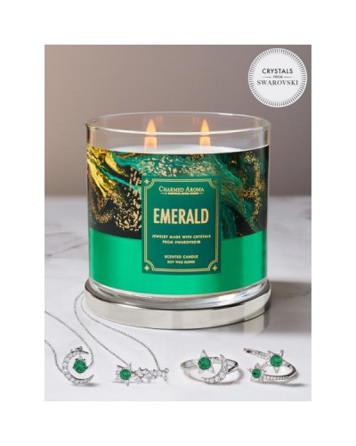 Bougie parfumée EMERALD-Charmed Aroma