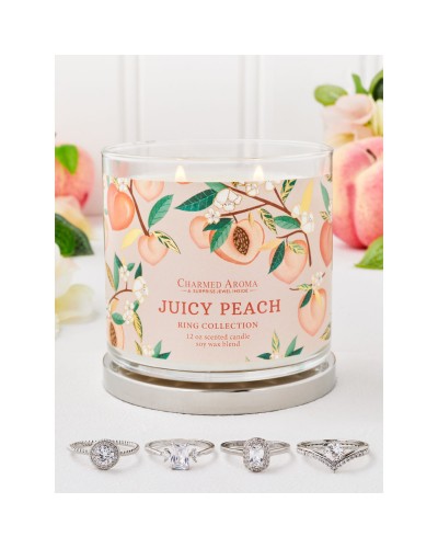 Bougie parfumée JUICY PEACH-Charmed Aroma