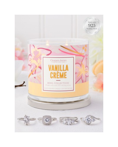 Bougie parfumée VANILLA CREME-Charmed Aroma