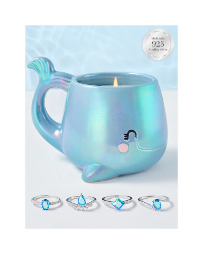 Bougie parfumée WHALE KERZE-Charmed Aroma