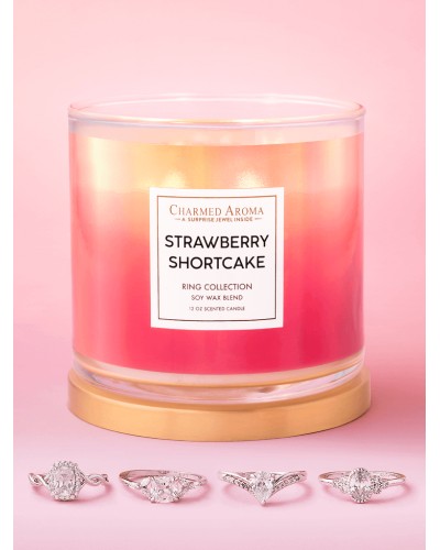 Bougie parfumée STRAWBERRY SHORTCAKE-Charmed Aroma