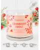 Bougie parfumée CRANBERRY FROST-Charmed Aroma